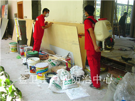 沙頭角云深處別墅區(qū)白蟻預(yù)防工程